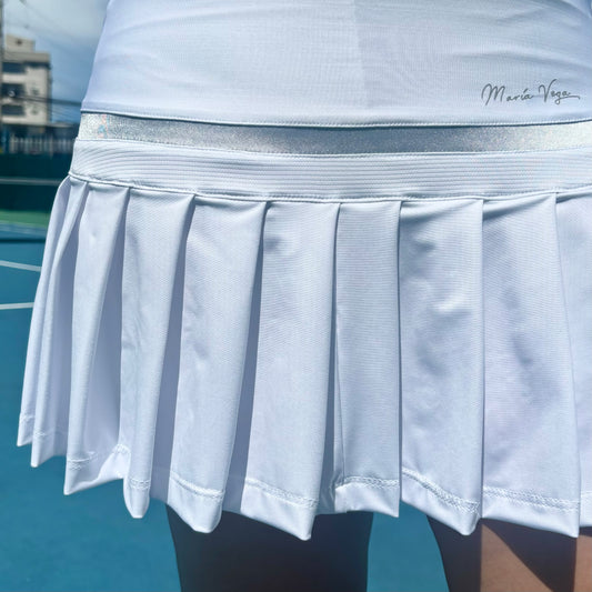 The María Vega White Skirt