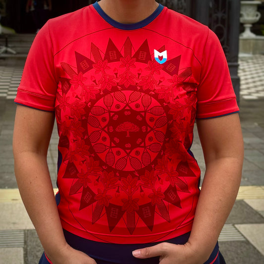 Camiseta Típica de manga corta (roja)