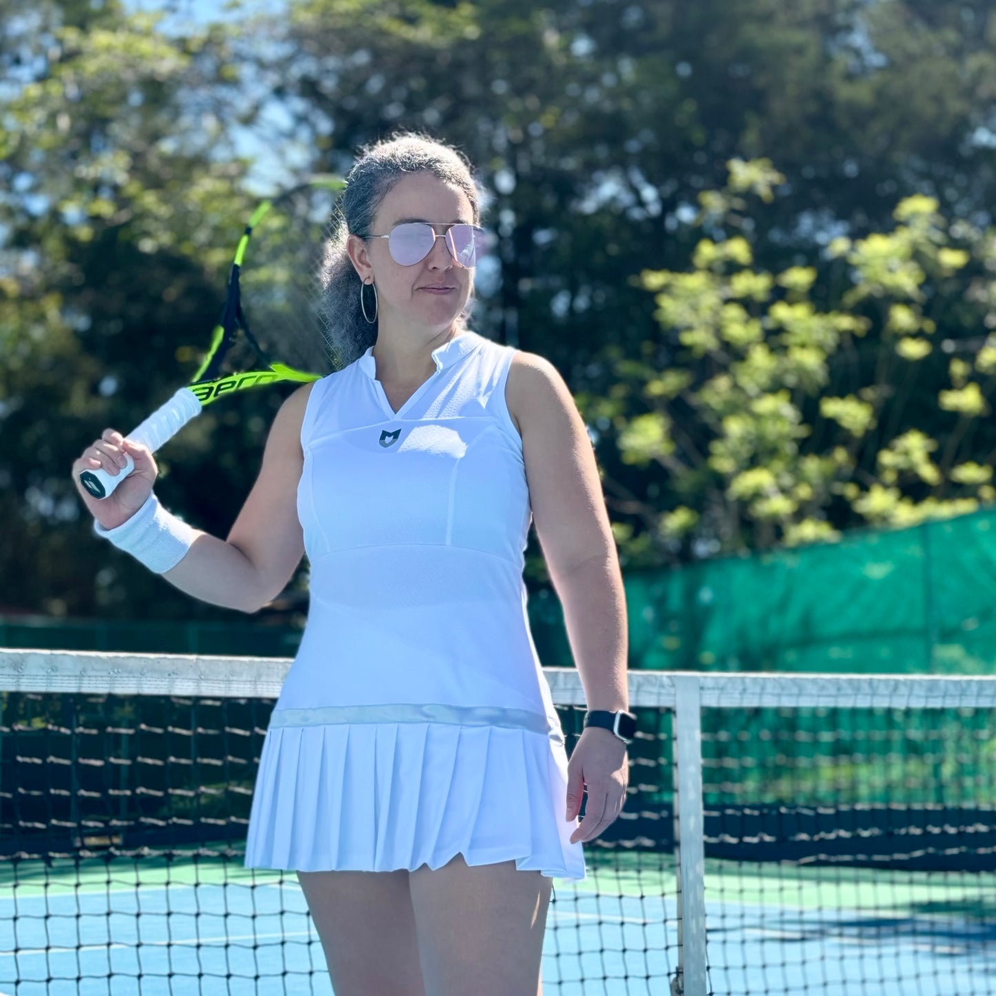El vestido blanco María Vega