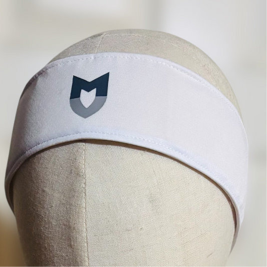 The María Vega White Headband