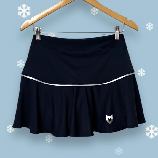 The Xmas Skirt (Midnight Blue/Silver)