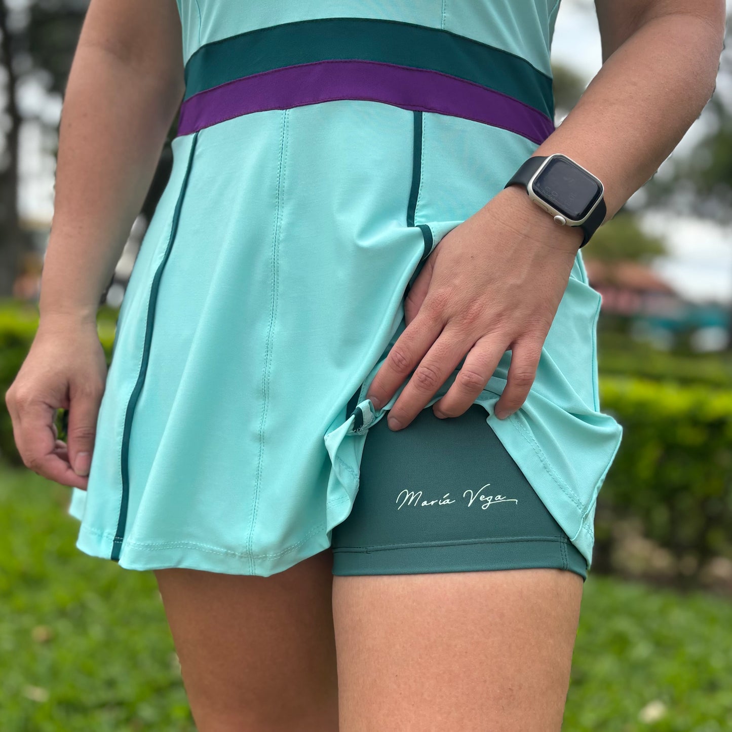 The Saga Dress (Aqua Sky)